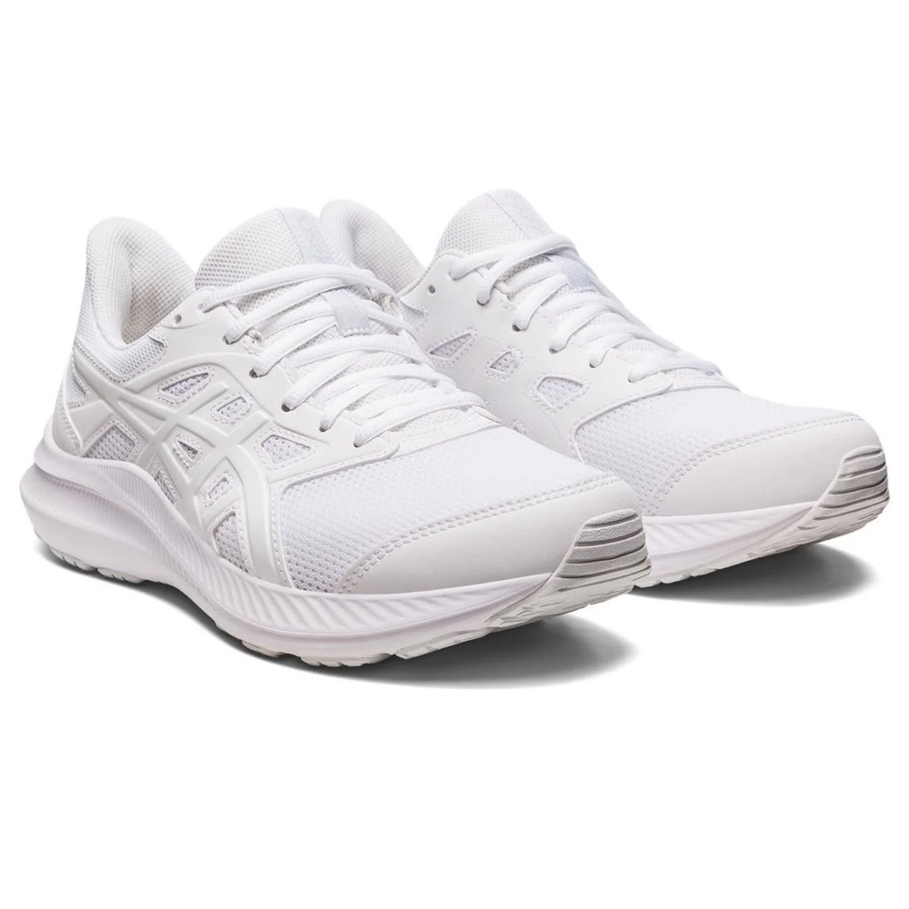 ASICS • Jolt 4 Kids Running Sneakers • White • Size 6.5